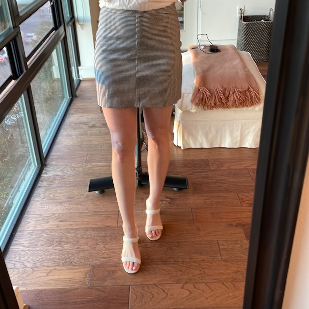 Classic theory mini skirt